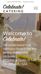 Mobile Screenshot of celebratecatering.com